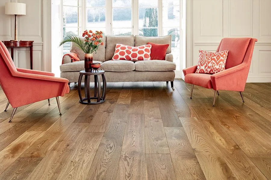 rustic oak flooring restoration and care services dubai